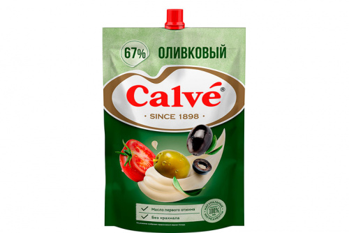  laquo;Calve raquo;, майонез  laquo;Оливковый raquo; 67 , 400 nbsp;г