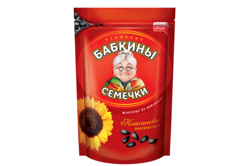  laquo;Бабкины семечки raquo;, семечки отборные, жареные, 500 nbsp;г